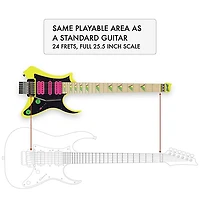 Traveler Guitar Vaibrant Deluxe V88XHL Electric Guitar -