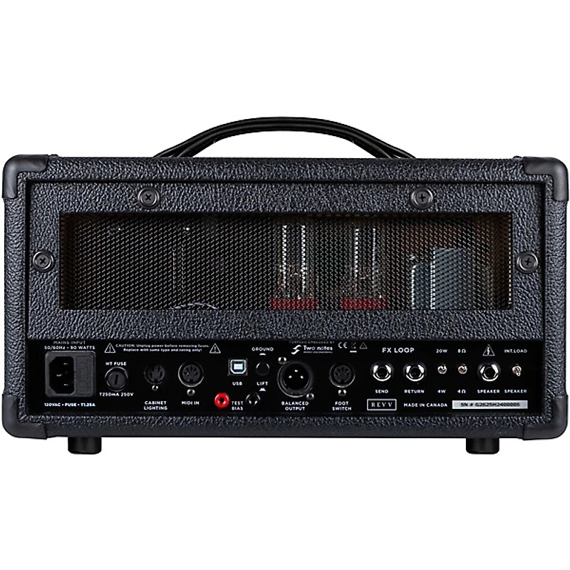 Revv Amplification Generator G25 25W Tube Guitar Amp Head - Black