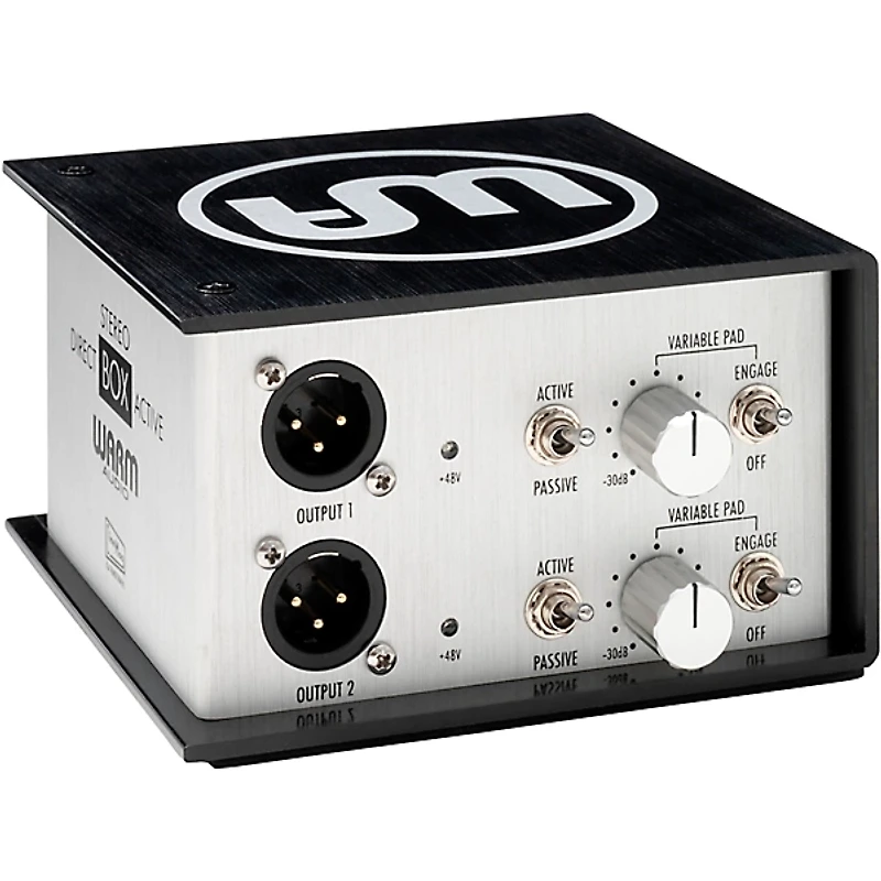 Warm Audio WA-DI-A2 Active Stereo Direct Box