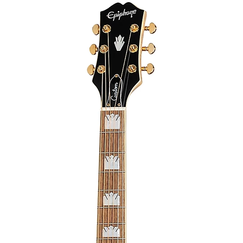 Epiphone J-200 Parlor Custom Acoustic-Electric Guitar - Aged Natural