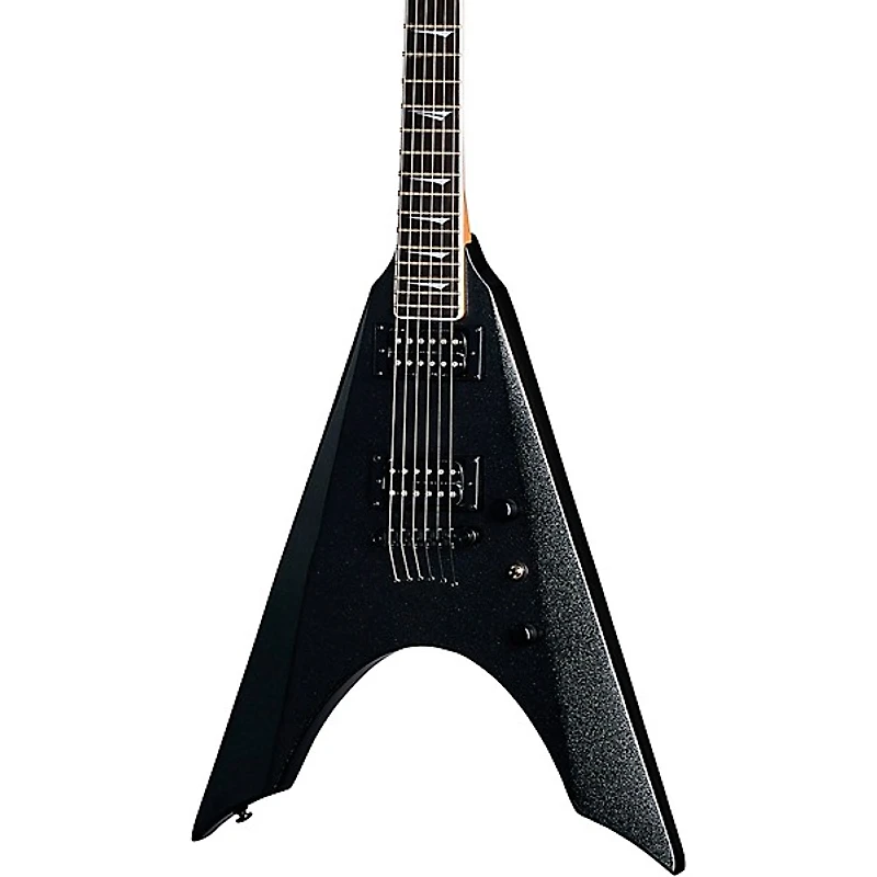 Kramer Nite-V Electric Guitar - Jet Black Metallic