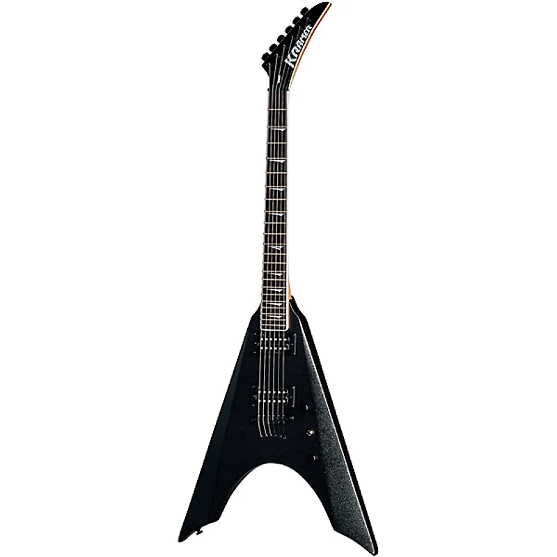 Kramer Nite-V Electric Guitar - Jet Black Metallic