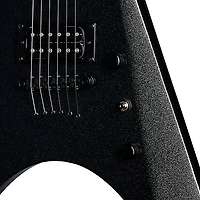 Kramer Nite-V Electric Guitar - Jet Black Metallic