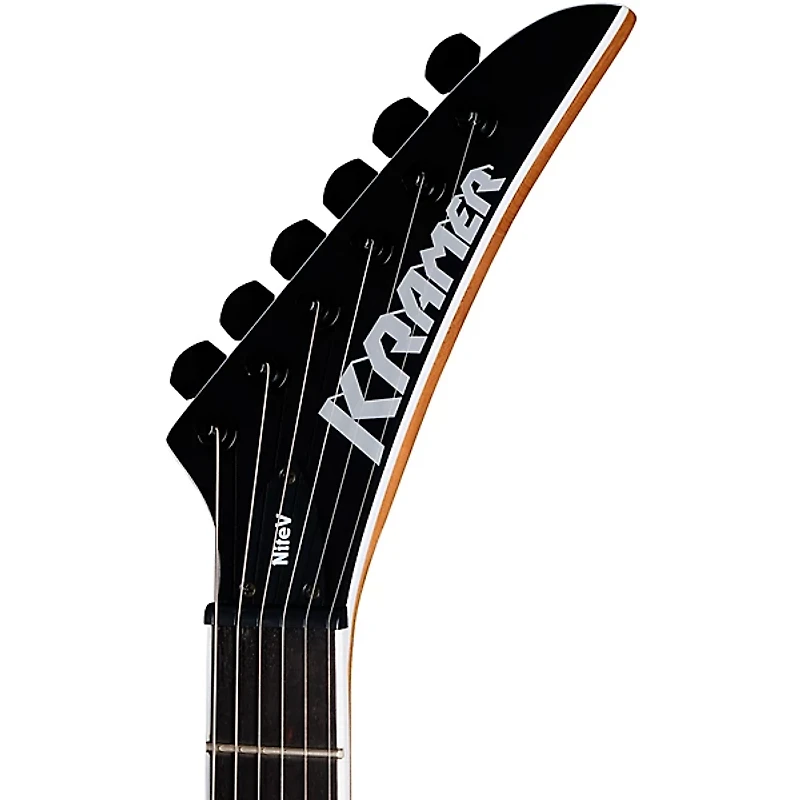 Kramer Nite-V Electric Guitar - Jet Black Metallic