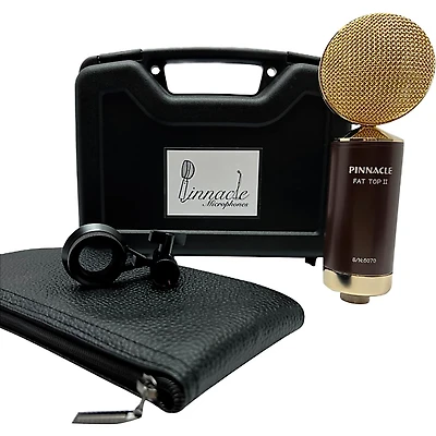 Pinnacle Microphones Fat Top II Ribbon Microphone -