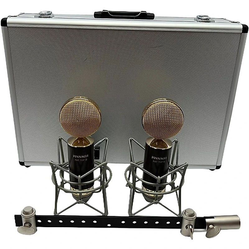 Pinnacle Microphones Fat Top II Ribbon Microphone Stereo Pair -