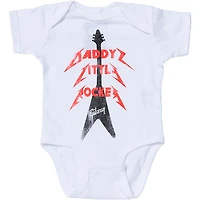 Gibson Daddy's Little Rocker Flying V Onesie 3/6M