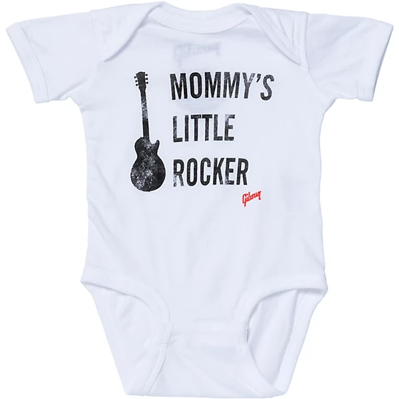 Gibson Mommy's Little Rocker Les Paul Onesie 3/6M