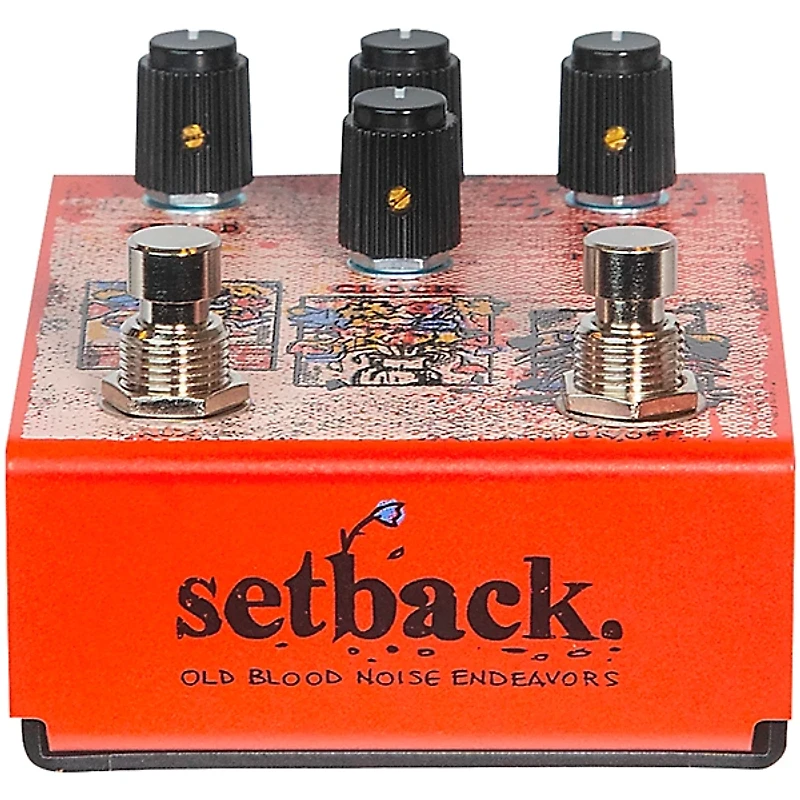 Old Blood Noise Endeavors Setback Reverse Delay Pedal - Orange