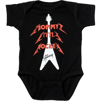 Gibson Mommy's Little Rocker Flying V Onesie 18/24M