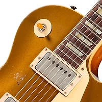 Gibson Custom 1957 Les Paul Standard Reissue Electric Guitar - Ultra Heavy Aged, Mustard Gold