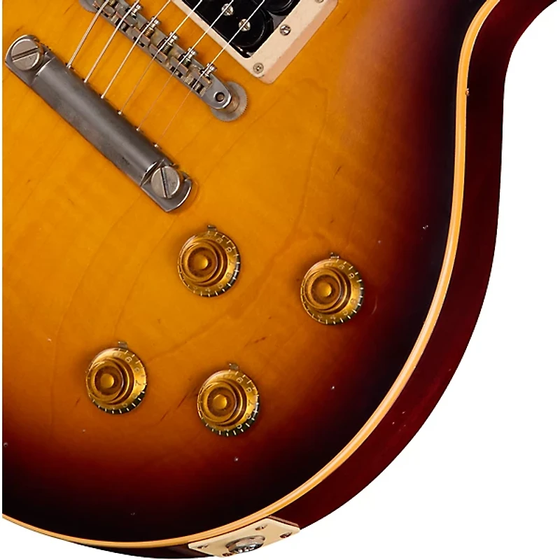 Gibson Custom 1958 Les Paul Standard Reissue Electric Guitar - Light Aged, Athens Burst