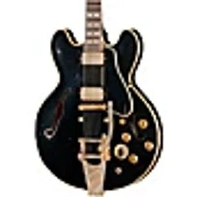 Gibson Custom 1959 ES-345 Reissue Semi-Hollowbody Electric Guitar With Bigsby - Heavy Aged, Ebony