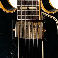 Gibson Custom 1959 ES-345 Reissue Semi-Hollowbody Electric Guitar With Bigsby - Heavy Aged, Ebony