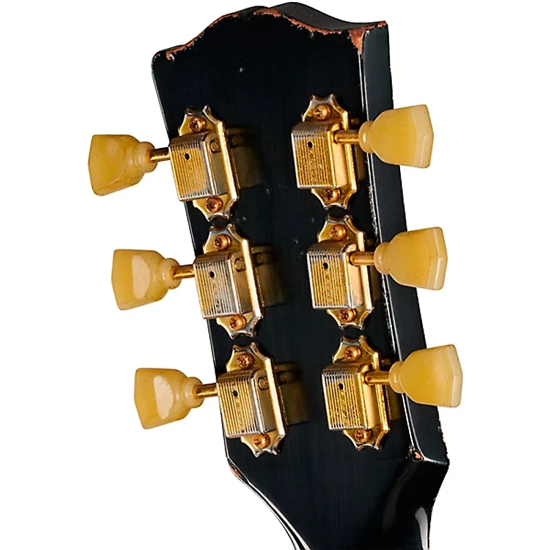 Gibson Custom 1959 ES-345 Reissue Semi-Hollowbody Electric Guitar With Bigsby - Heavy Aged, Ebony