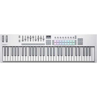 Novation Launchkey 61 MK4 Keyboard Controller - White