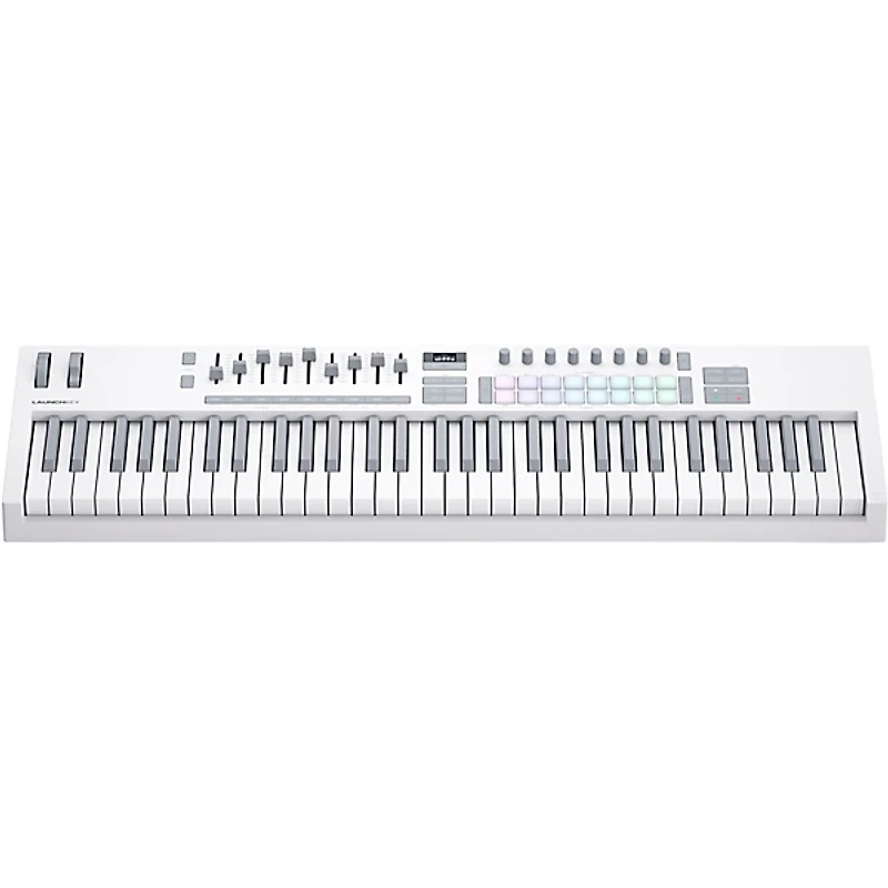 Novation Launchkey 61 MK4 Keyboard Controller - White