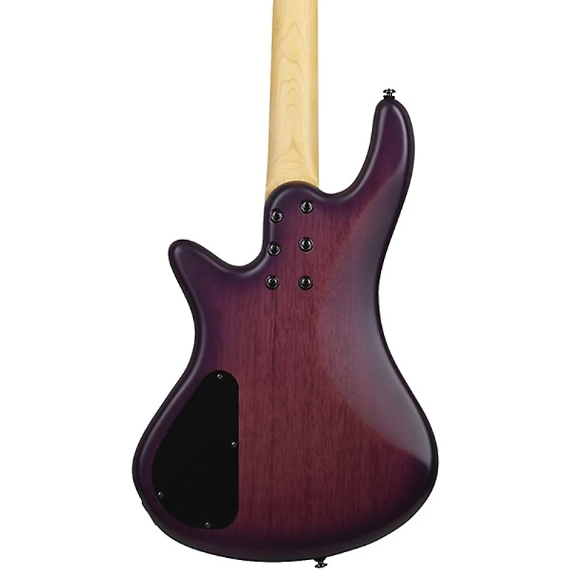 Schecter Guitar Research Stiletto Extreme-4 Electric Bass Guitar - Satin Purple Burst