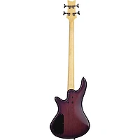 Schecter Guitar Research Stiletto Extreme-4 Electric Bass Guitar - Satin Purple Burst