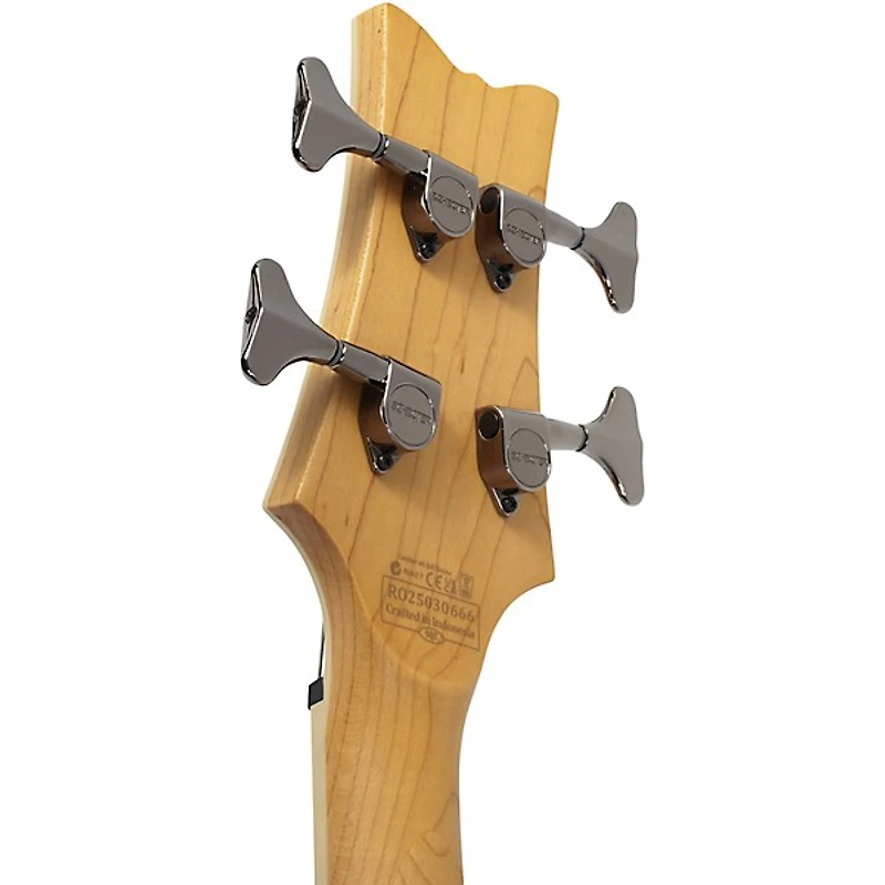 Schecter Guitar Research Stiletto Extreme-4 Electric Bass Guitar - Satin Purple Burst