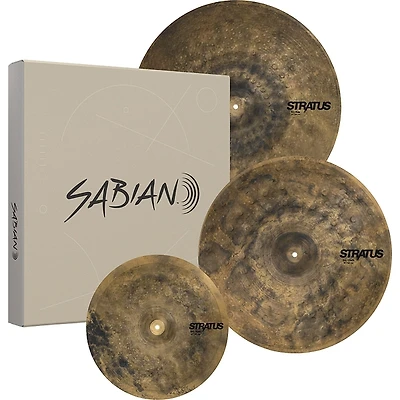 SABIAN Stratus Dry Performance 3-Piece Cymbal Pack