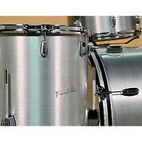 Franklin Drum Company 3-Piece Brushed Aluminum Shell Pack