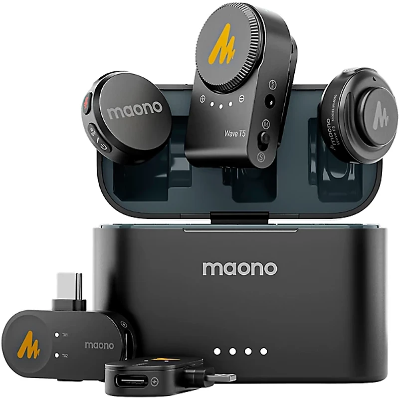 maono Wave T5 Wireless Lavalier Microphone