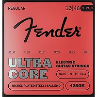 Fender 4250 UltraCore Bullets Electric Guitar Strings 3-Pack -