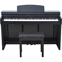 Artesia DP-150e 88-Key Deluxe Digital Upright Piano - Ebony Polish