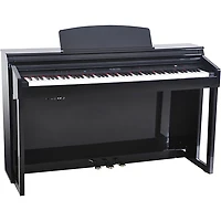 Artesia DP-150e 88-Key Deluxe Digital Upright Piano - Ebony Polish