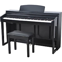 Artesia DP-150e 88-Key Deluxe Digital Upright Piano - Ebony Polish