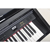 Artesia DP-150e 88-Key Deluxe Digital Upright Piano - Ebony Polish