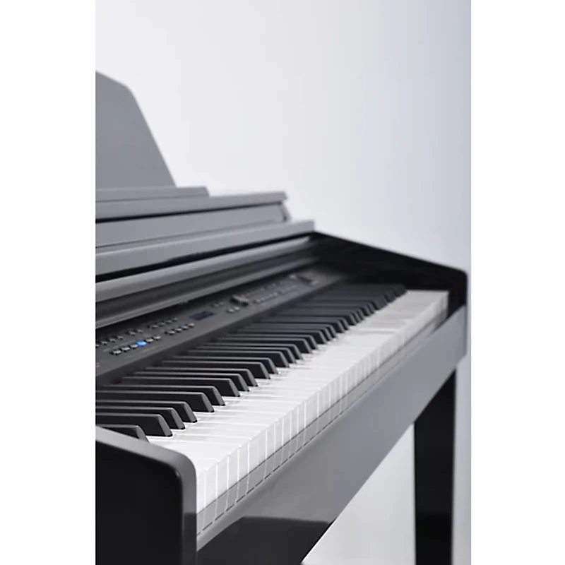 Artesia DP-150e 88-Key Deluxe Digital Upright Piano - Ebony Polish