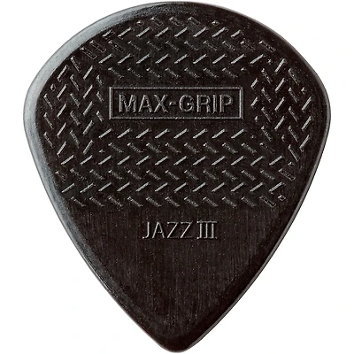 Dunlop Max-Grip Jazz III Stiffo Guitar Picks - 1.38 mm 6 Pack