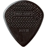 Dunlop Max-Grip Jazz III Stiffo Guitar Picks - 1.38 mm 6 Pack