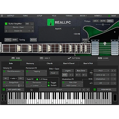 MusicLab RealLPC 6 Virtual Guitar Instrument Software