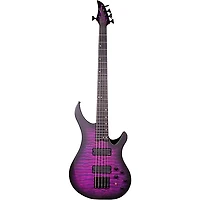 Legator Ninja Bass 5 String Electric Bass Purple