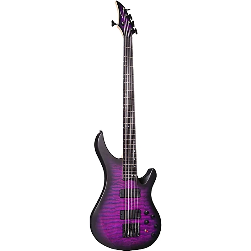 Legator Ninja Bass 5 String Electric Bass Purple
