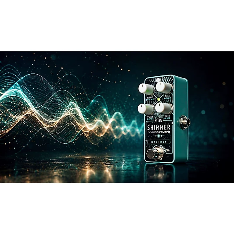 Electro-Harmonix Pico Shimmer Cosmic Reverb Pedal - Black