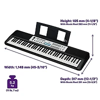 Yamaha YPT-W320 76-Key Portable Keyboard