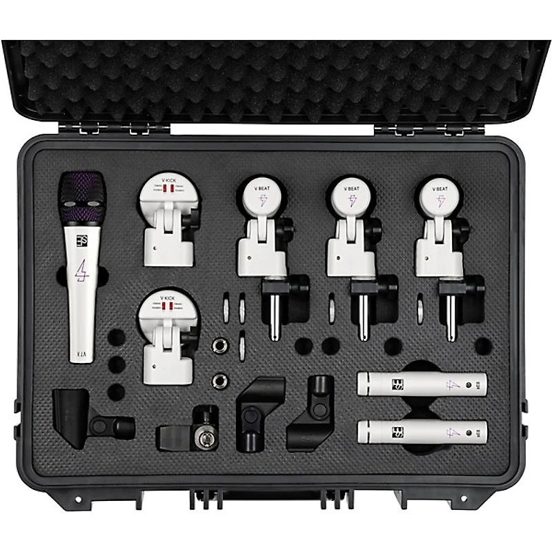 sE Electronics V Pack Eloy Casagrande Signature 8-Piece Drum Microphone Set