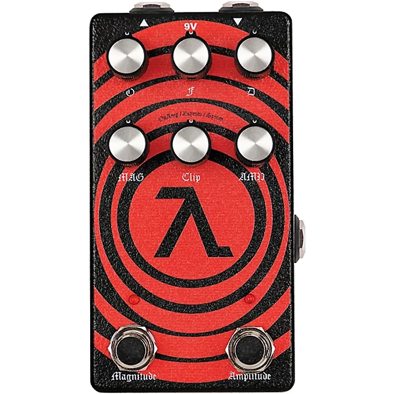 EarthQuaker Devices Sunn O))) HalfLife Octave Distortion and Booster Pedal - Red
