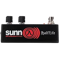 EarthQuaker Devices Sunn O))) HalfLife Octave Distortion and Booster Pedal - Red