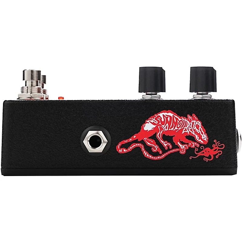 EarthQuaker Devices Sunn O))) HalfLife Octave Distortion and Booster Pedal - Red