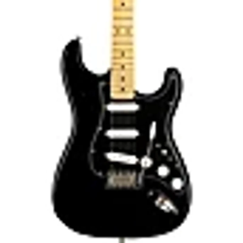 Fender Custom Shop 1960's Stratocaster Journeyman 1-Piece Quartersawn Maple Neck Masterbuilt Dennis Galuszka Electric Guitar Black