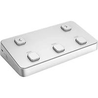 LAVA MUSIC Wireless Effects Pedal Foot Controller - Silver