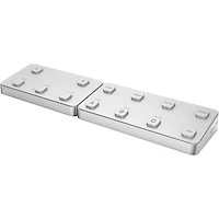 LAVA MUSIC Wireless Effects Pedal Foot Controller - Silver