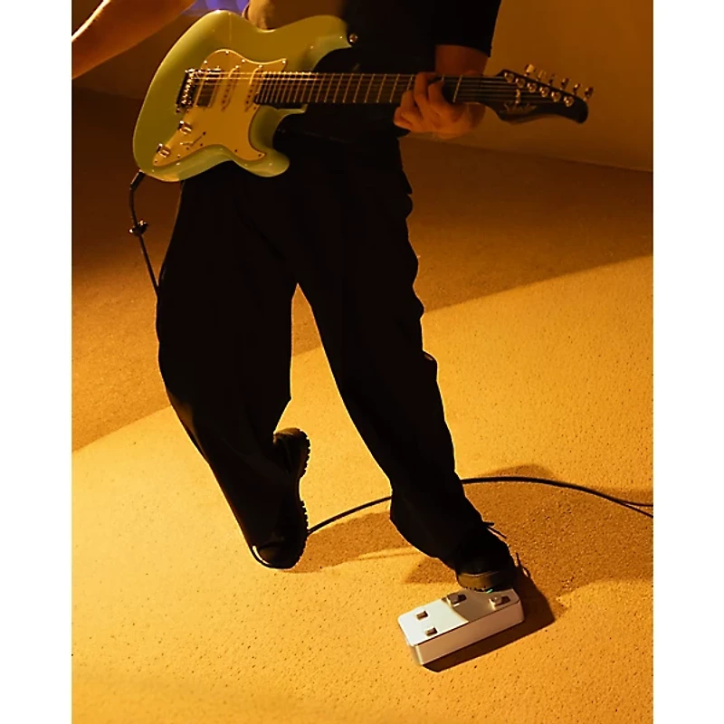 LAVA MUSIC Wireless Effects Pedal Foot Controller - Silver