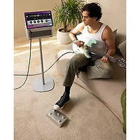 LAVA MUSIC Wireless Effects Pedal Foot Controller - Silver