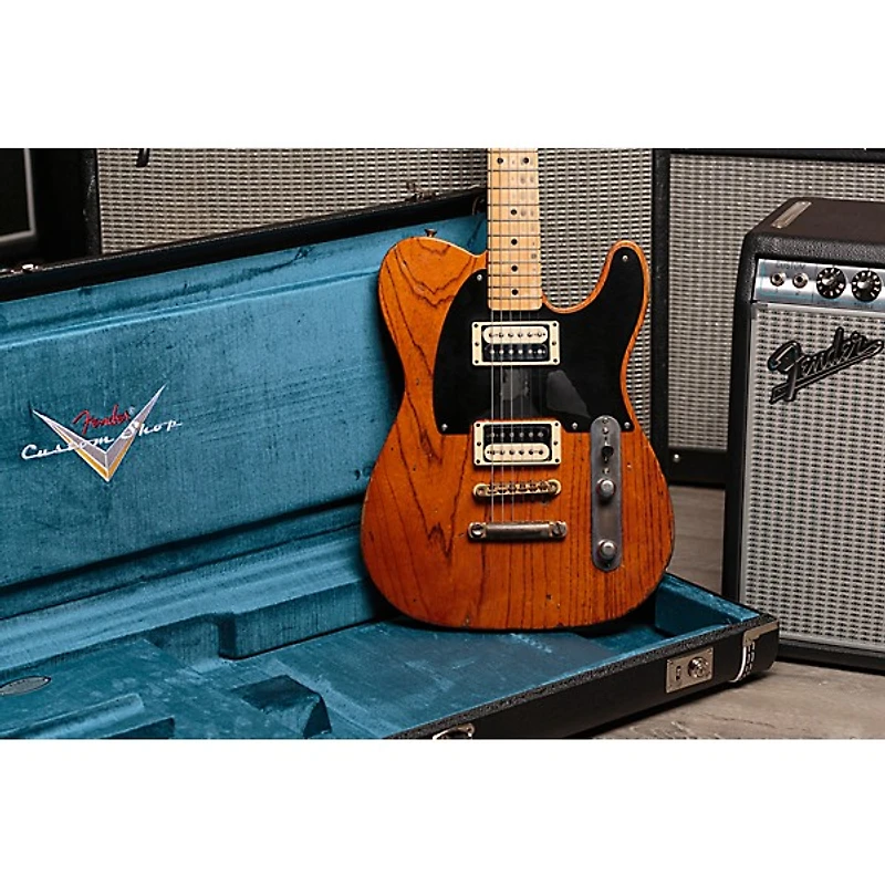 Seymour Duncan x Fender Custom Shop Tele-Gib 50th Anniversary Telecaster Electric Guitar - Natural